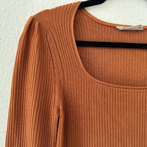 Everlane Burnt Orange Sweater Size Medium